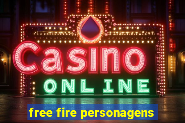 free fire personagens
